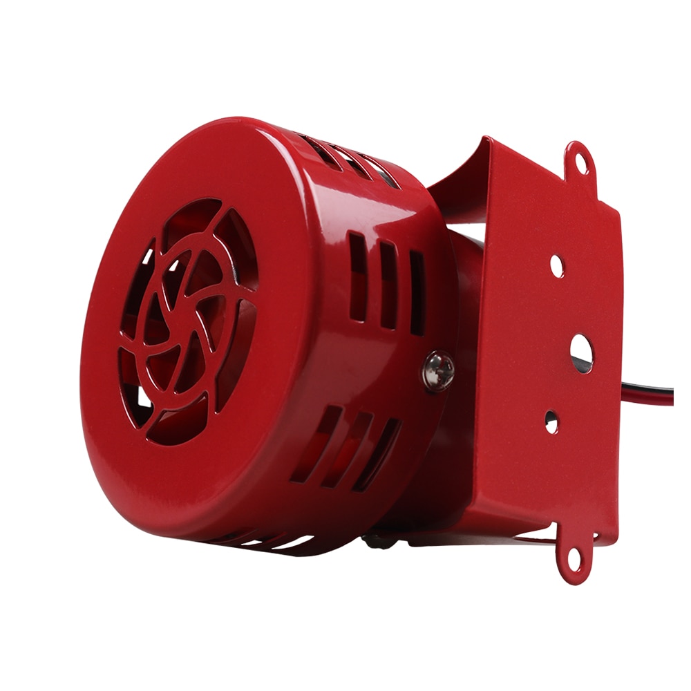 1 Pcs Car Air Raid Siren Horn Electric 12V 105dB Sound Alarm Loud Fire Security Rescue For Car Truck Motorcycle Bicycle