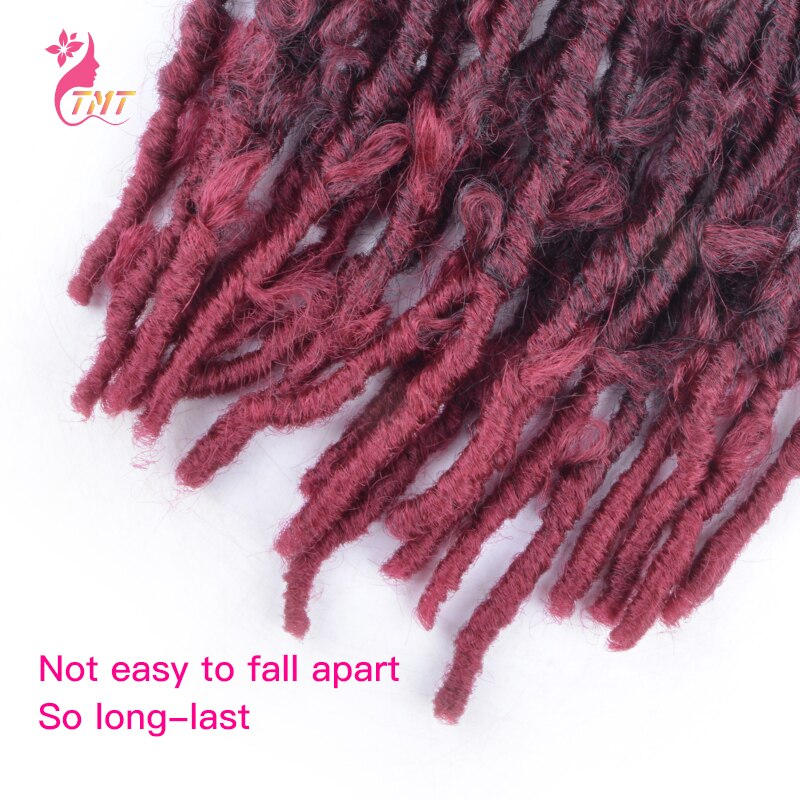 Butterfly Locs Crochet Hair Synthetic Faux Locs Braids Hair Pre Looped Distressed Locs Passion Twist Crochet Braids