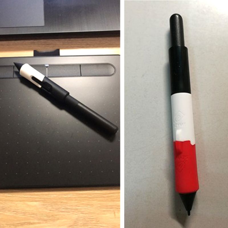 Universal Pen Holder Case Socket Cap Pen Grip For Wacom Tablet Pen LP-171-0K, LP-180-0S , LP-190-2K, LP-1100-4K O28 19