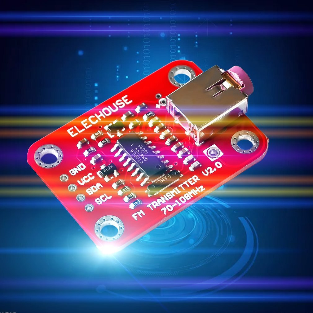 Módulo transmisor de Radio FM de para módulo transmisor de estación de radio UNO R3