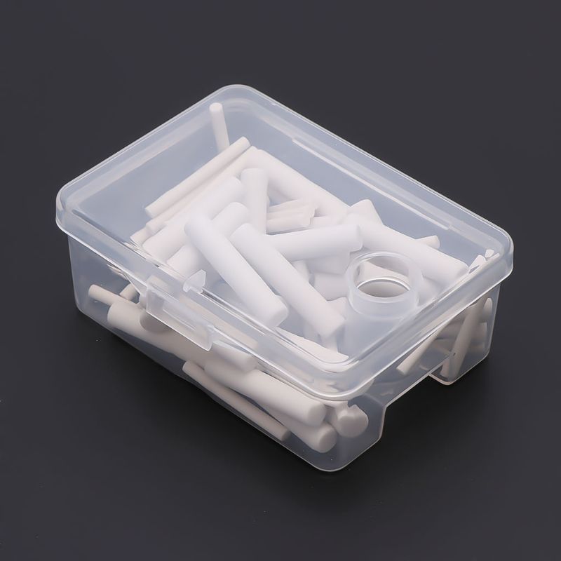 Goma de borrar eléctrica de 2,3mm y 5mm, recambio de borrador, 40 Uds. + 30 Uds.