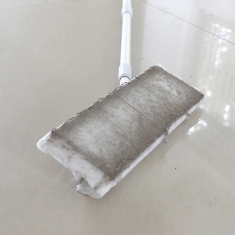 Disposable Microfibre Electrostatic Floor Cloths for Flat Swivel Mop Multi Fitting Cleaning Wipes Dust Removal Mop Paper