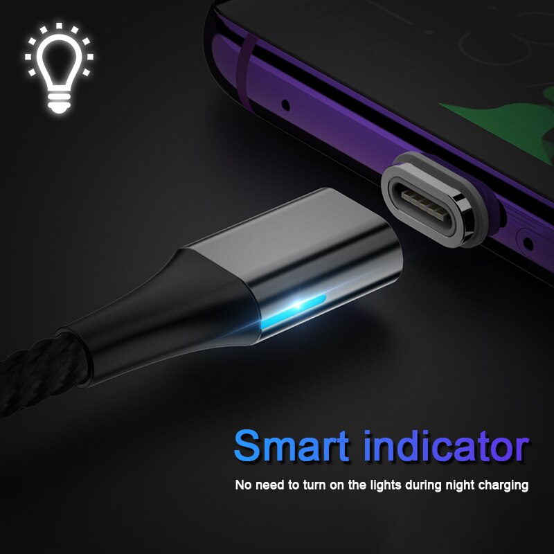 5A USB Kabel Typ-C Magnetische Nylon Geflochtene USB-C Micro USB Magnet Ladegerät Kabel Für Huawei Mate 20 X p20 Pro Super Schnelle Lade