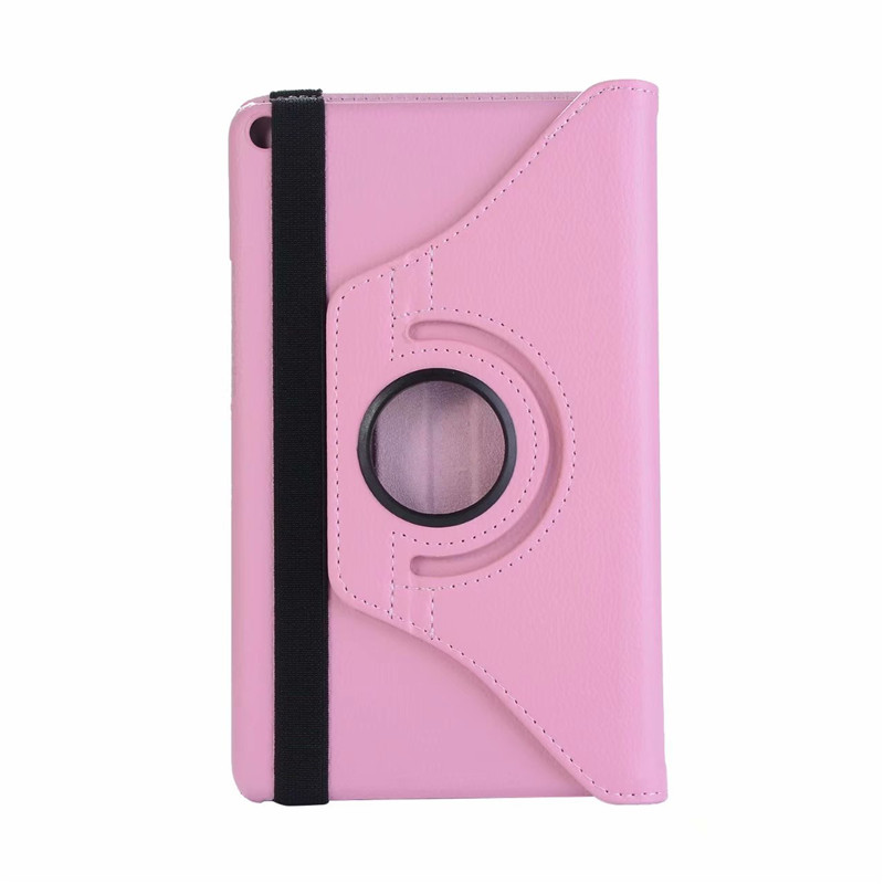 Funda de cuero PU giratoria 360 para Huawei MediaPad T3 8,0 Honor Play Pad 2 KOB-L09 KOB-W09 funda para Tablet para Huawei T3 8,0 + film: pink and pen