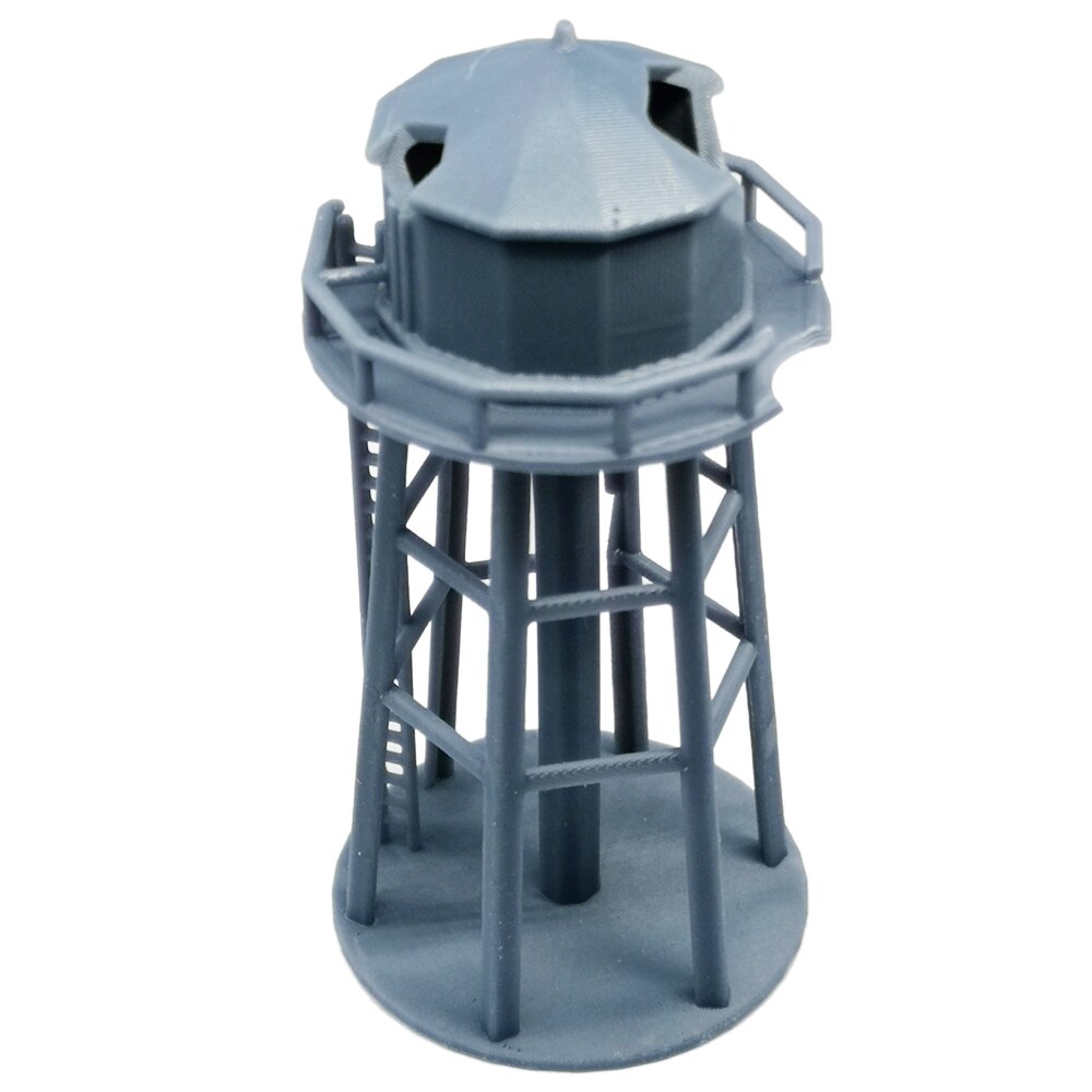 Outland Models Railway Scenery Structure	Damaged Water Tower 1:220 Z Scale