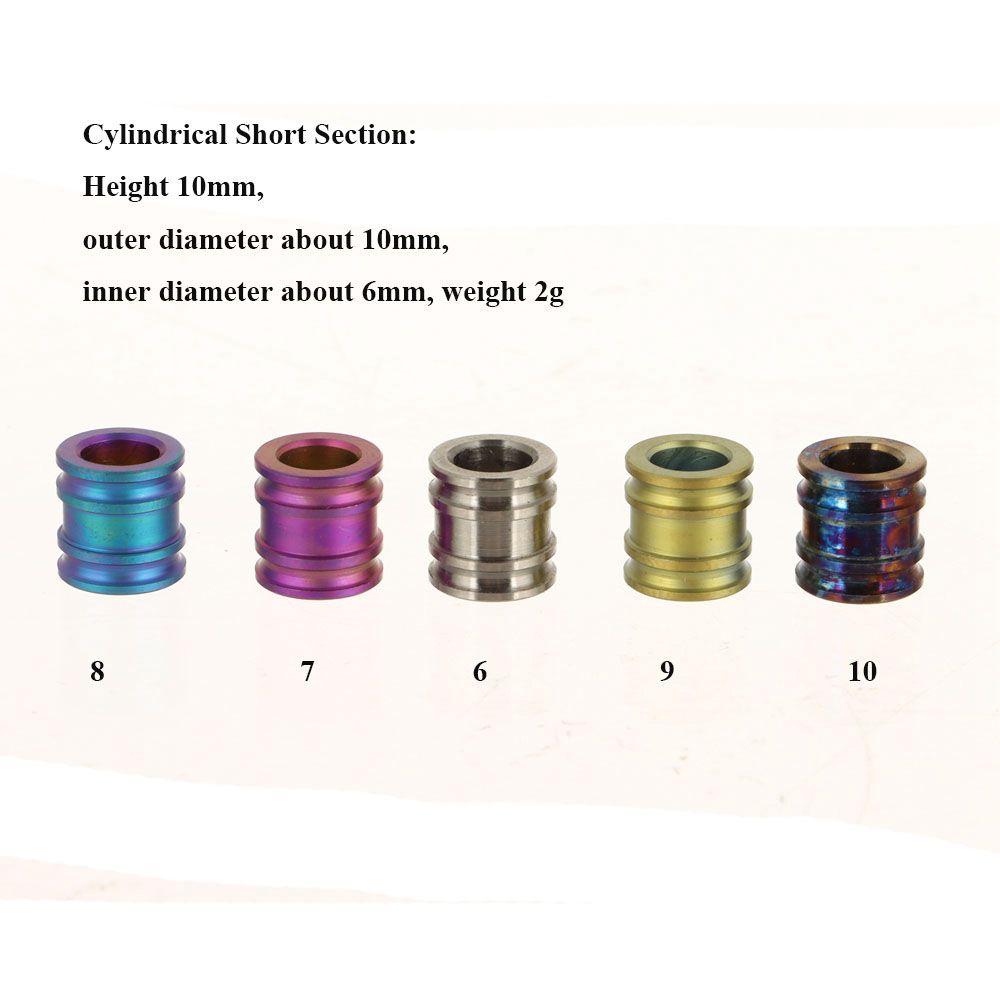 Titanium Alloy TC4 Knife Beads Knife Lanyard Camping Knife Gadgets Pendant Paracord Rope Accessory Knife EDC Outdoor Multi Tool