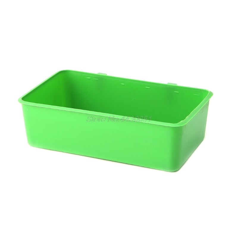 Mad vand plast skål kopper papegøje badning fugl duer bur sand kop fodring: Default Title