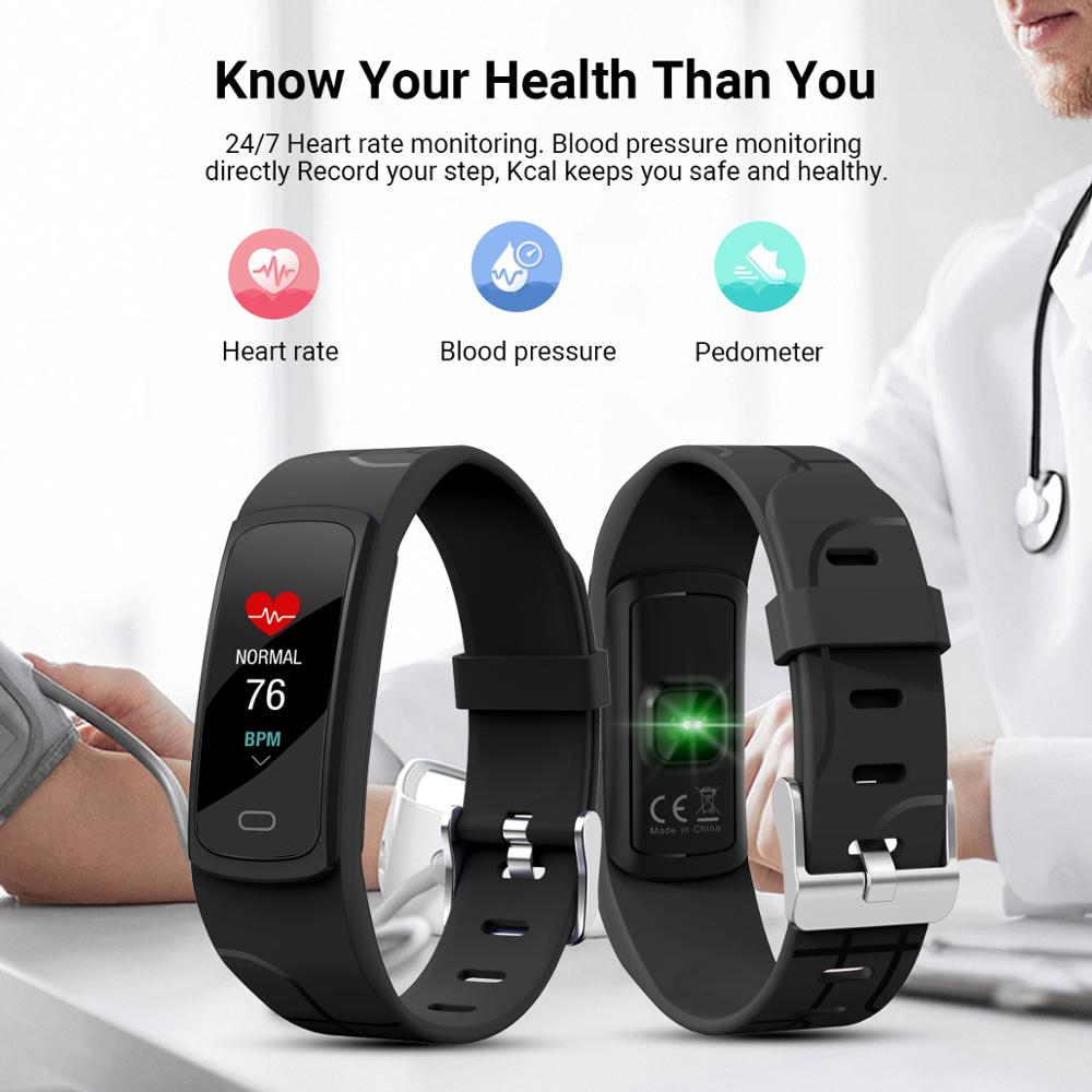 Smawatch B3C Smart Band Fitness Tracker Hartslag Bluetooth Smart Polsbandjes Sport Smart Armband