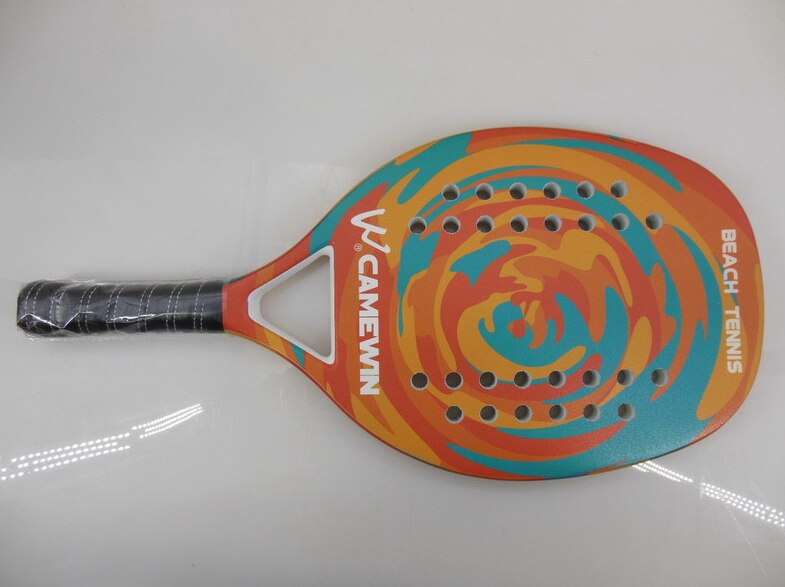 Männer Frauen Junior Kohlenstoff Faser Strand Tennis paddleball Schläger Paddel Ball Schläger mit süße flecken