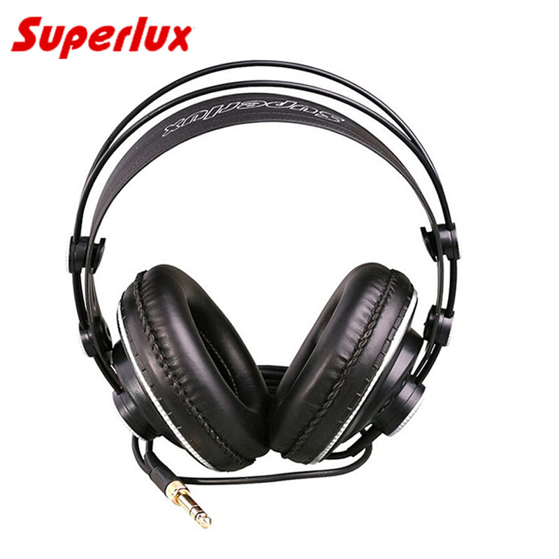 Superlux  hd681b 3.5mm jack langallinen superbasso dynaamiset kuulokkeet melua vaimentavat kuulokkeet säädettävällä sankakaapelistudiolla: Default Title