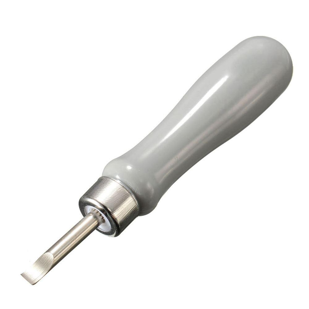 Remover klocka batteriöppnare verktyg bändkniv metallhandtag klocka ur verktyg bakstycke öppnare klocka reparation urmakare verktyg: Svart