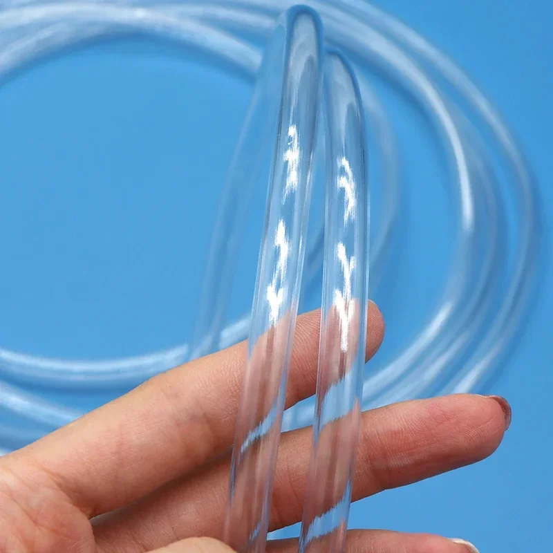 1m/3m/5m transparente PVC-Kunststoffs chläuche 2 3 4 5 6 8 10 12 14 16 18 20 25mm Innen durchmesser Hochwertiges Wasserpumpen rohr PVC-Rohr