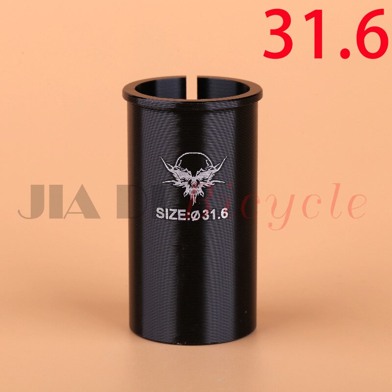 MUQZI Bicycle Seat Tube Adjustable Sets Aluminum Alloy Seatpost Reducing Sleeve Adapter Adjust Diameter 27.2TO31.6/30.8/ 30.4MM: 31point 6