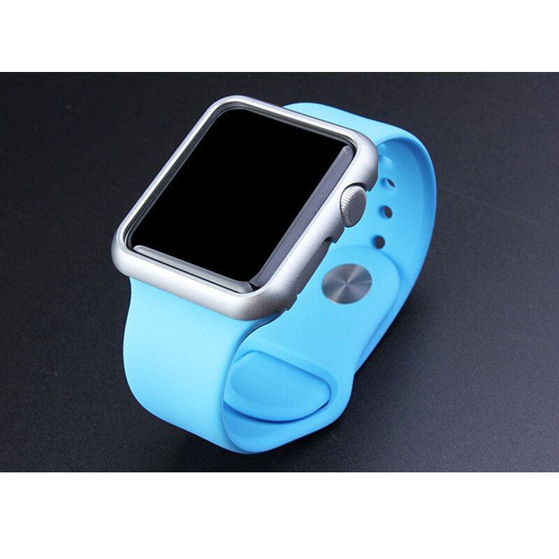 Luxury case for apple watch 6 apple watch case 44mm 40mm38mm 42mm Aluminum Metal protector bumper cover Apple watch series SE 5
