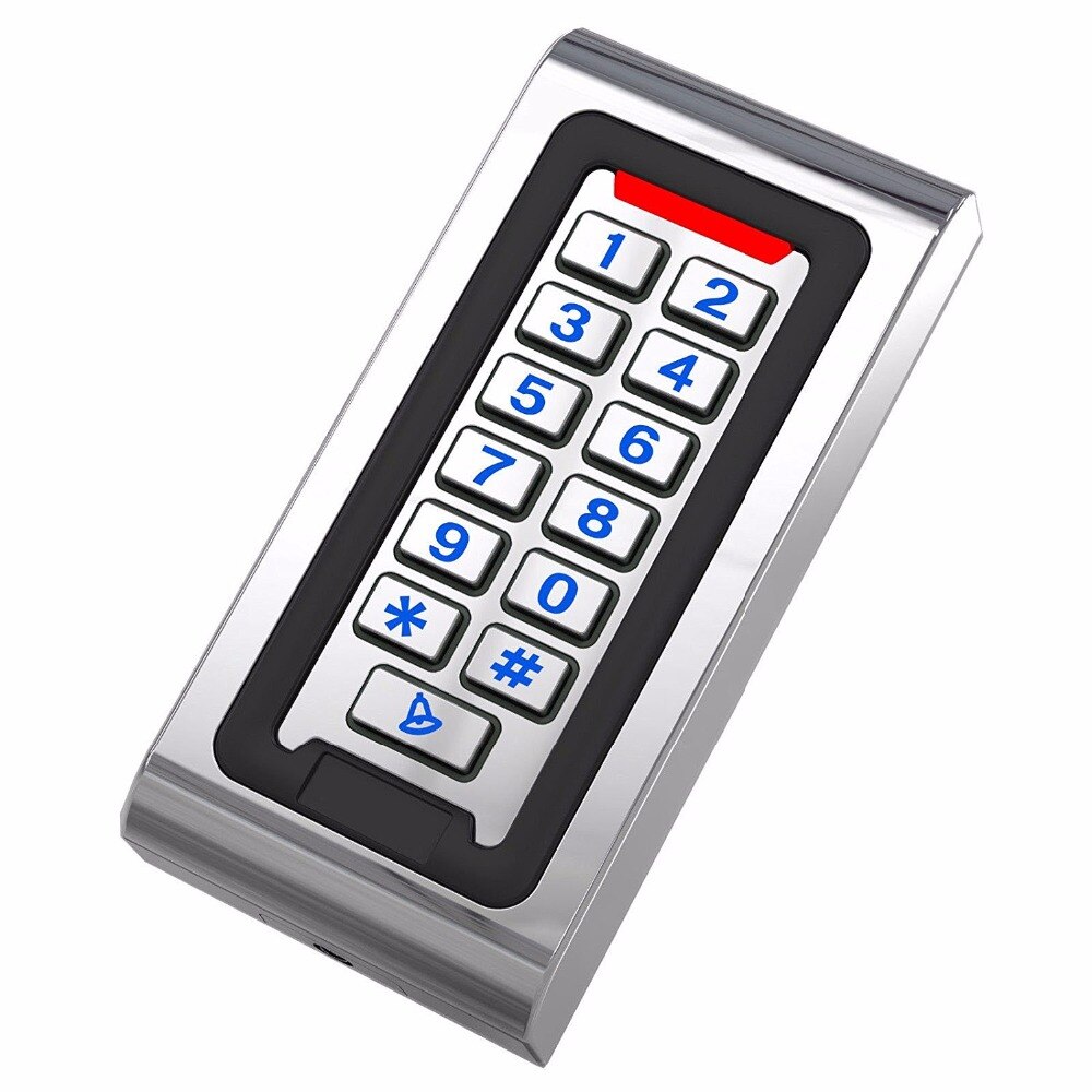 Waterproof IP68 RFID Card Gate Door lock Access keypad Controller With Wiegand 26 Output Backlight Keys Metal Access