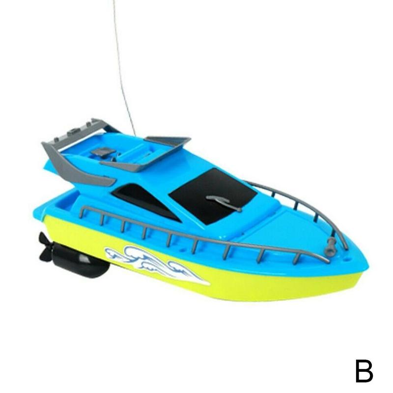 Højhastigheds roning sommer vand speedbåd børns konkurrencedygtig flymodel langtidsholdbart udholdenhedslegetøj: B