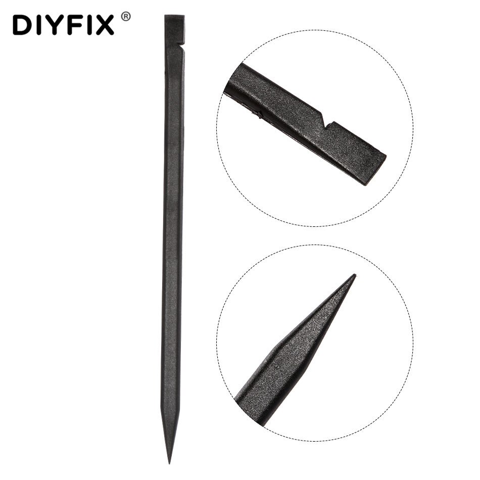 Lot De 8 Brucelles Antistatiques En Plastique Noir 5mm - Uxcell - Neuf Pour électronique