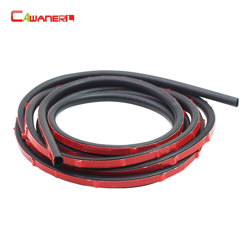 Cawanerl 4 Meter Big-D Car Hood Door Sealing Strip Rubber Weatherstrip Noise Insulation Auto Seal Strip Edge Trim 400CM