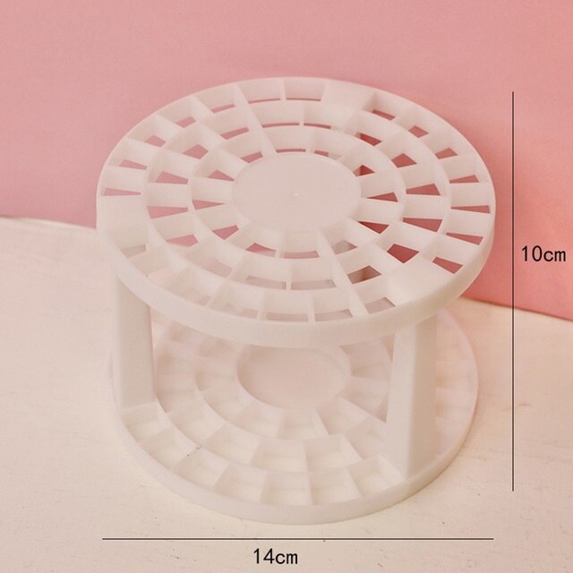 Make Up Gereedschap Pen Opslag Make Nagellak Cosmetische Houder Doos Roosters Cosmetische Make-Up Borstel Opbergdoos tafel Organisator: Default Title