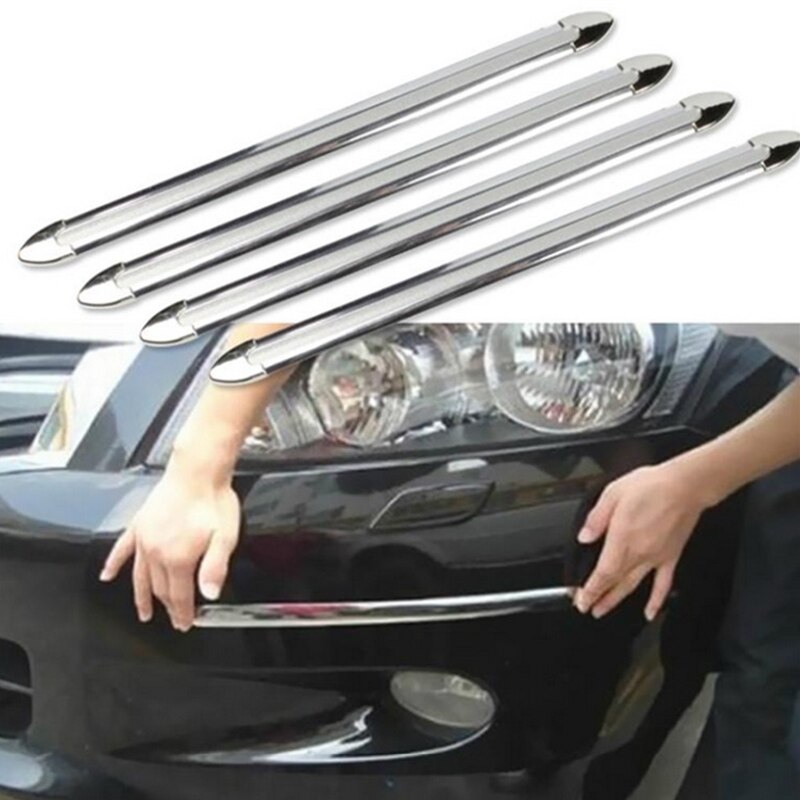 Hyzhauto 4Pcs Auto Suv Edge Anti Collision Strip Bumper Protector 