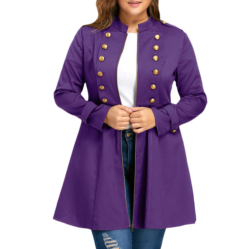 Wipalo Brand Plus Size Double Breasted Flare Lange Winter Vest Vrouwen Trenchcoat Oversize Grote Maat Jassen