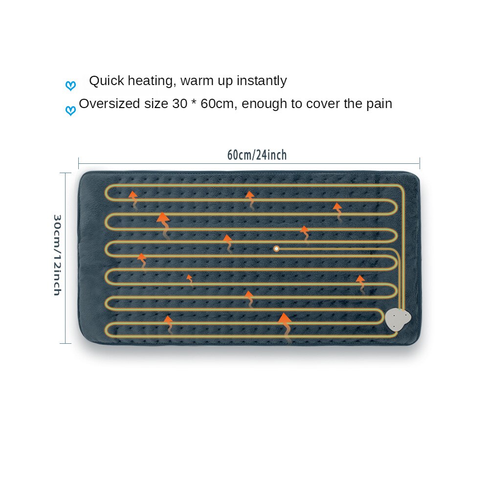 Human Body Physiotherapy Heating Pad Electric Heating Blanket Heating Pad Thermal Insulation Electric Blanket