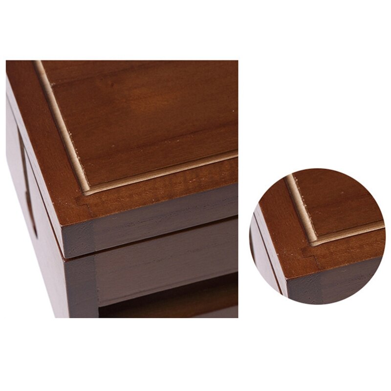 Cord Management Box Wooden - Cable Organizer Hide Power Strips,Electrical Plugs - Desk Wires Station Protector for Tv