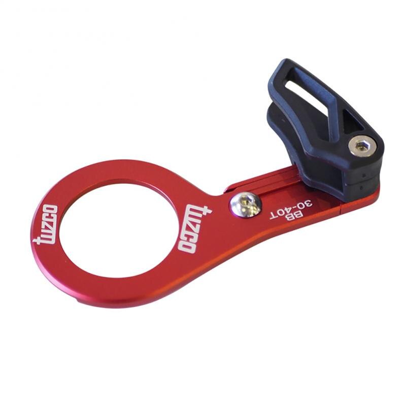 Ztto Mountainbike Enkele Schijf Chain Guide Fiets Chain Guide Mtb Mountainbike Chain Guide System Mount Fiets Onderdelen Black: BB red M