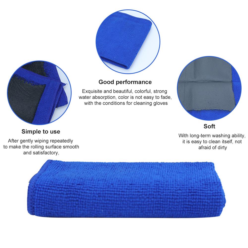 Paño mágico de arcilla para limpieza de coches de 30*30 cm, toallas de arcilla calientes detallado para el lavado de coches, toalla con barra de arcilla azul, herramienta para lavar coches