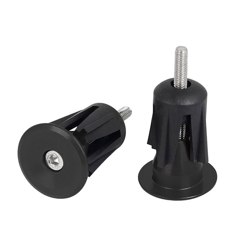 1 pair Bike Grip Handle Bar End Cap Aluminium Alloy MTB Handlebar Grips Plugs Caps for Bicycle Handlebar Accessory: green