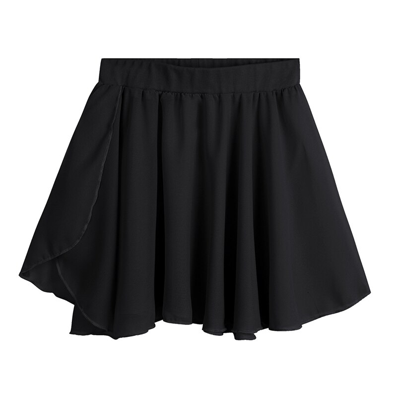 Kleinkind Mädchen Ballett/Tanz Ballettröckchen Felsen Art Grundlegende Klassische Chiffon Mini ziehen-Auf wickeln Felsen Kostüm für Leistung tanzen Tragen: Schwarz / M