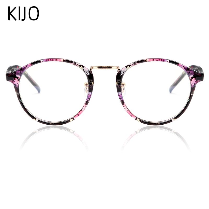 Mode Transparante Ronde Glazen Transparante Frame Vrouwelijke Bril Bijziendheid Bril Mannen Optische Frame Transparant