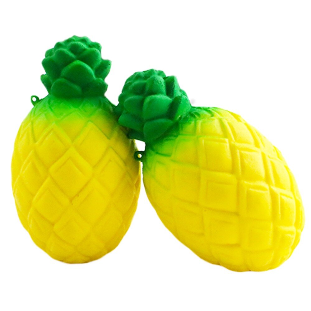 Squeeze ananas squishy langsomt stigende dekompressionslegetøj påske telefonrem squishy langsomt stigende squeeze legetøj
