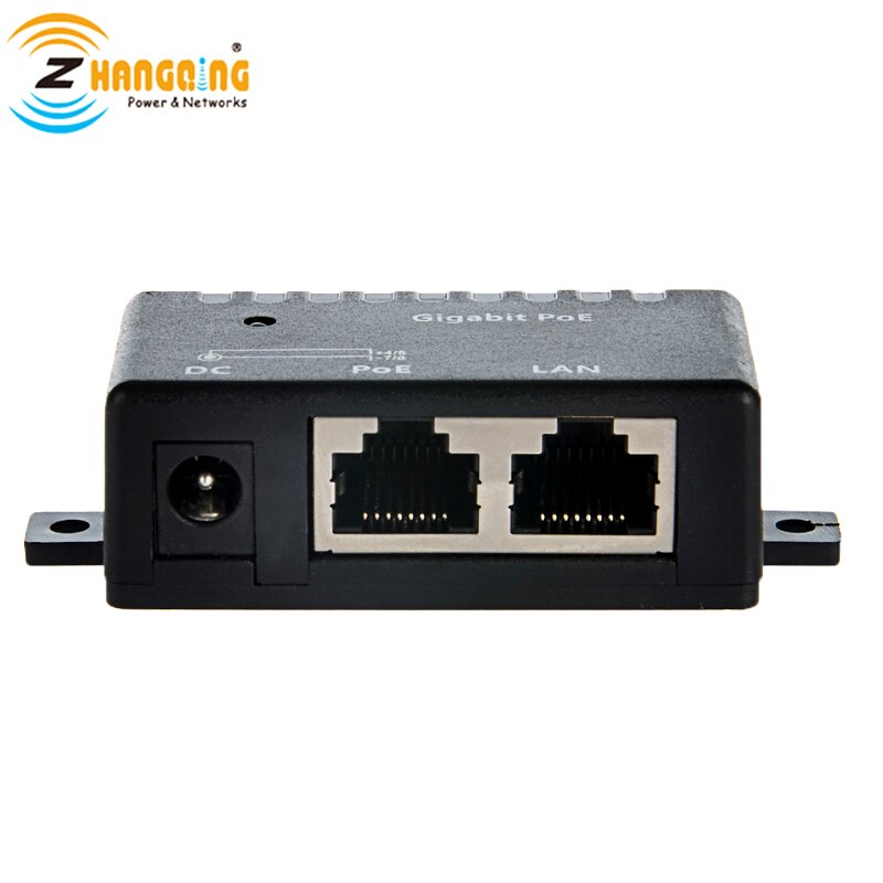 Inyector PoE Gigabit 802.3af 24V 48V, inyector PoE pasivo para punto de acceso, cámara MikroTik PoE, dispositivos UBNT