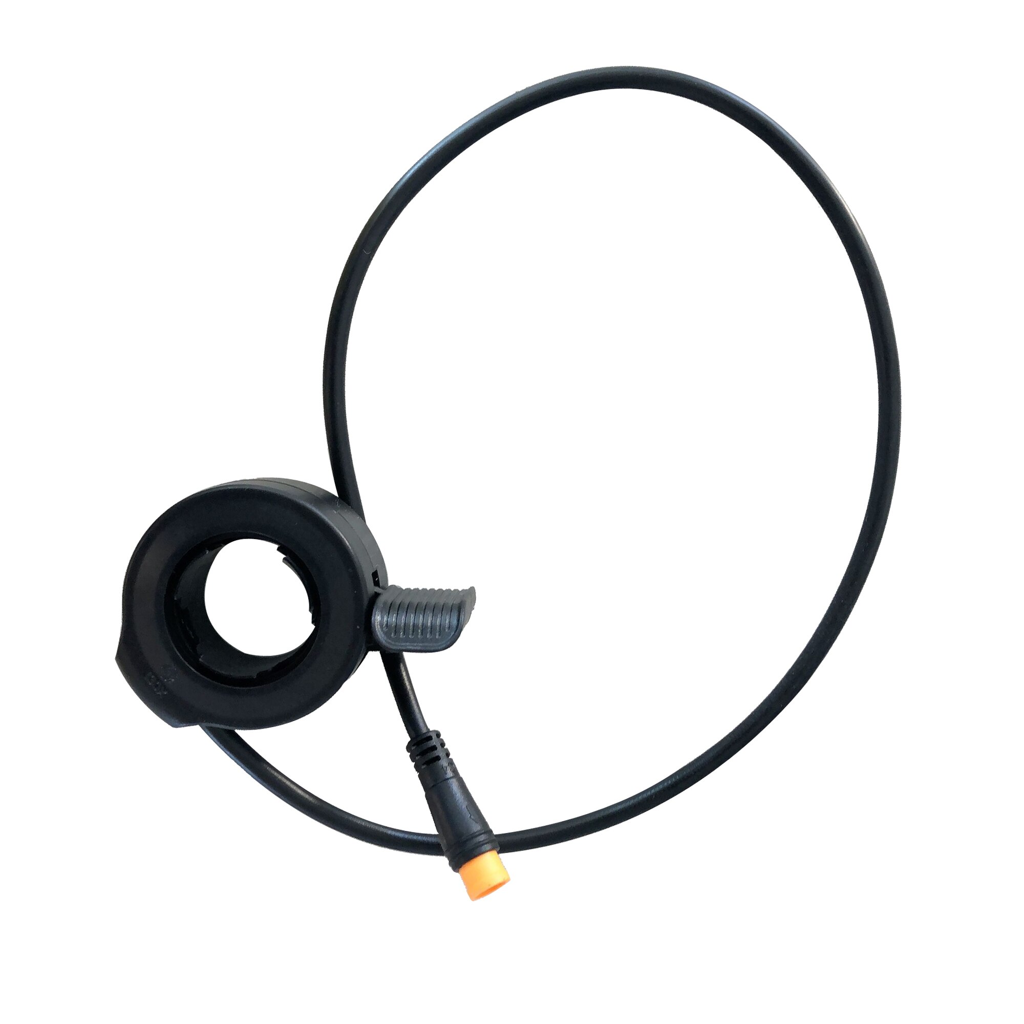 Elektrische fiets Duimgas Halfdraaigashendel met elektrisch slot 36V 48V 60V 72V 130X Ebike-accessoires Waterdichte stekker: Thumb Waterproof