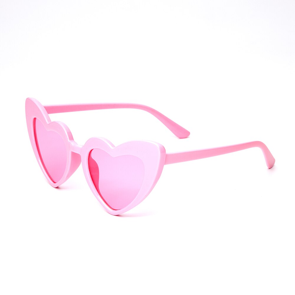 Gafas de sol con forma de corazón para niños y niñas, lentes de sol infantiles con forma de corazón, a la , con uv400,: KL2331 C8