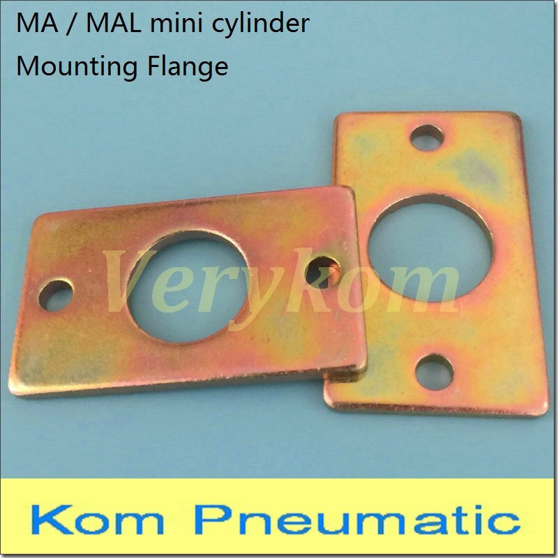 Pneumatic FA Mounting Brackets Installation Parts Flange Plate Base For Airtac MA MAL Mini Air Cylinder F-MA16/20/25/32/40FA