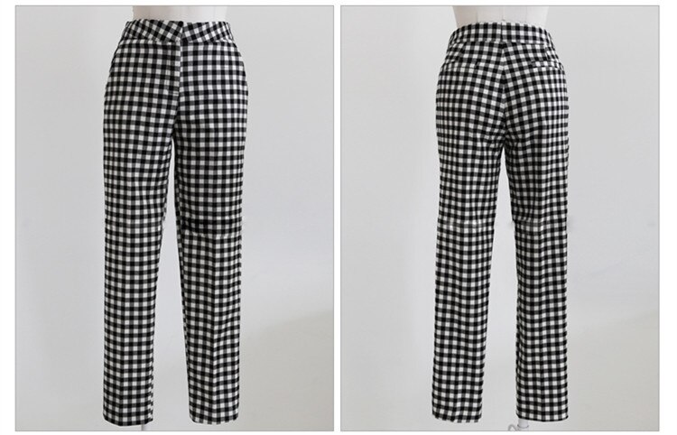 Autumn Winter Women Temperament Slim Thick Suit And Pencil Pant Work Style Trend Slim Pant Suit