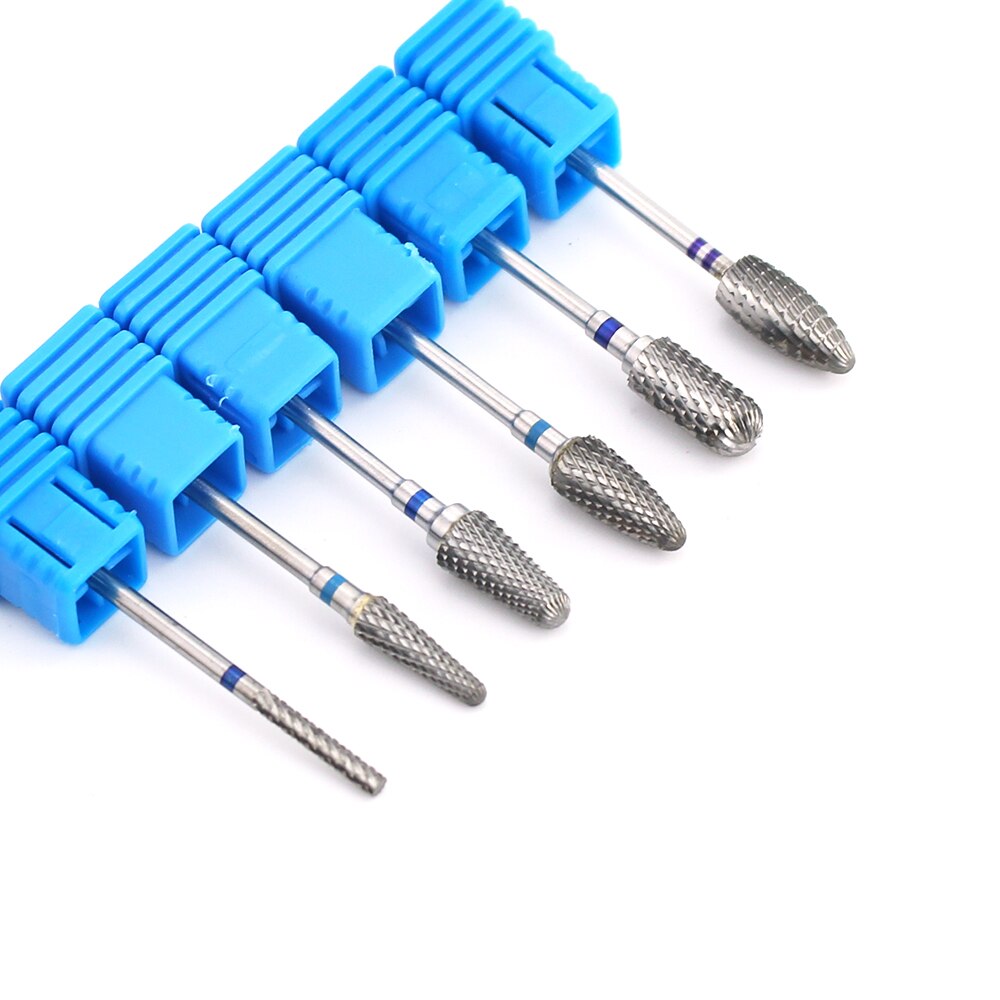 1pcs Carbide Milling Cutters Tungsten Burr Nail Drill Bit Electric Rotary Manicure Machine Files Nail Art Tool Accessories