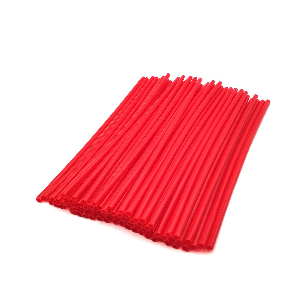Motorcycle Wheel Rim Spoke Protector Dirt Bike Rims Skins Cover Skins Off Road Bike Guard Wraps Kit Motorcycle Bike Guard: Red
