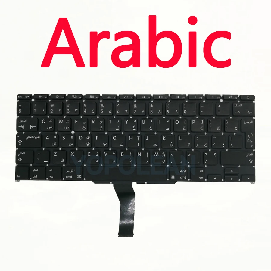 Neue A1465-Tastatur für MacBook Luft 11 Zoll A1370 A1465 Tastatur uns UK Russisch Spanien Französisch Jahr: Rosa