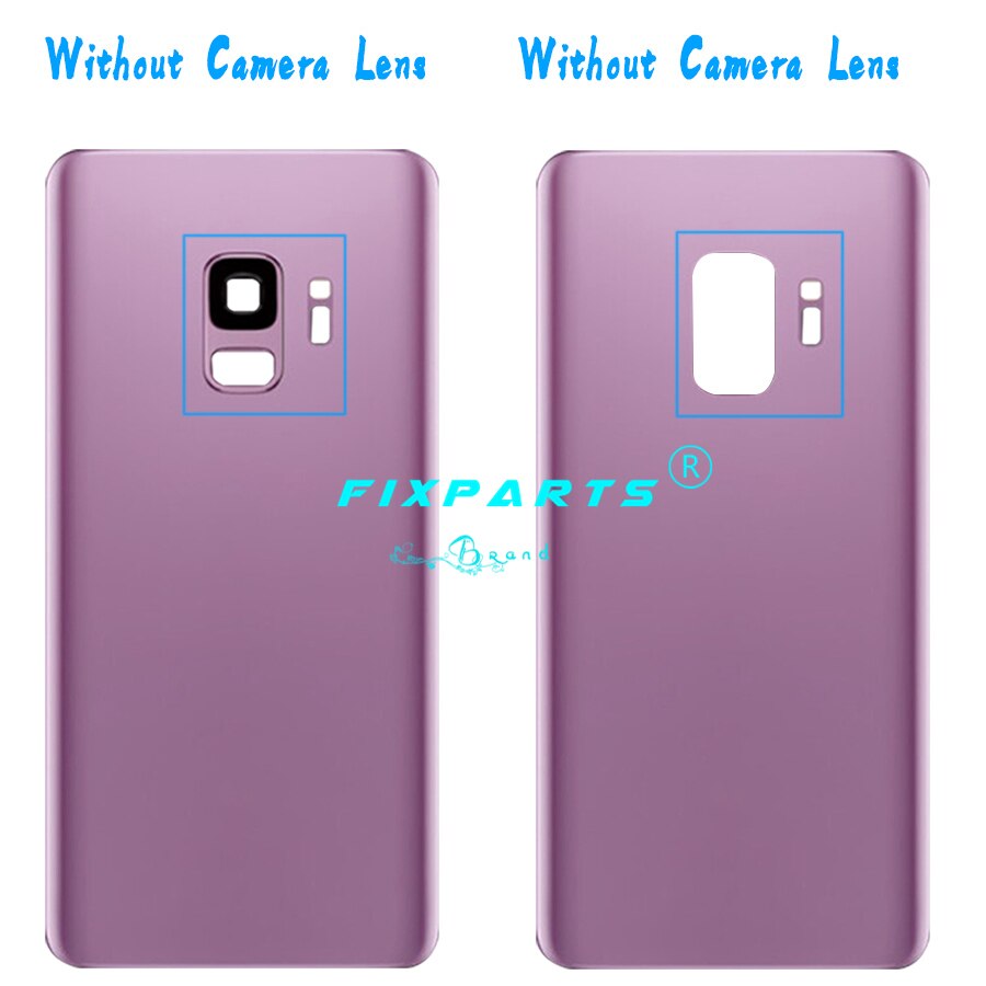 G960F G965F Für Samsung Galaxy S9 Plus 3D Glas Zurück Batterie fall S9 Für Samsung S9plus Gehäuse Abdeckung Tür Hinten klebstoff Aufkleber