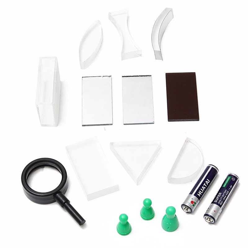 Fizyka eksperymenty optyczne trójkątny pryzmat soczewka wypukła fizyka przyrządy optyczne trwała jakość