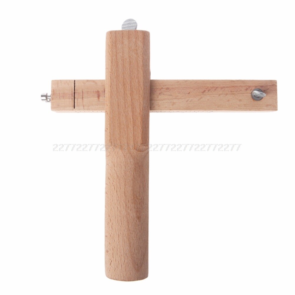 Wood Adjustable Strip Cutter Craft Tool Leather Hand Cutting Tools +5 Blades Au15