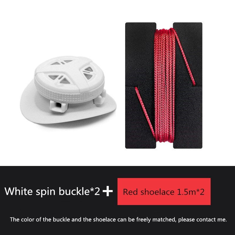 Lacet rapide de Sport en plein air forte boucle de rotation automatique Durable commodité Anti-Off randonnée escalade coton et lin lacet
