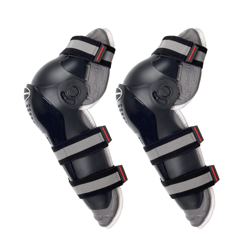 HEROBIKER-rodilleras de motocicleta todoterreno, protector de rodilla para patinaje y Motocross, equipo de protección: MK1009
