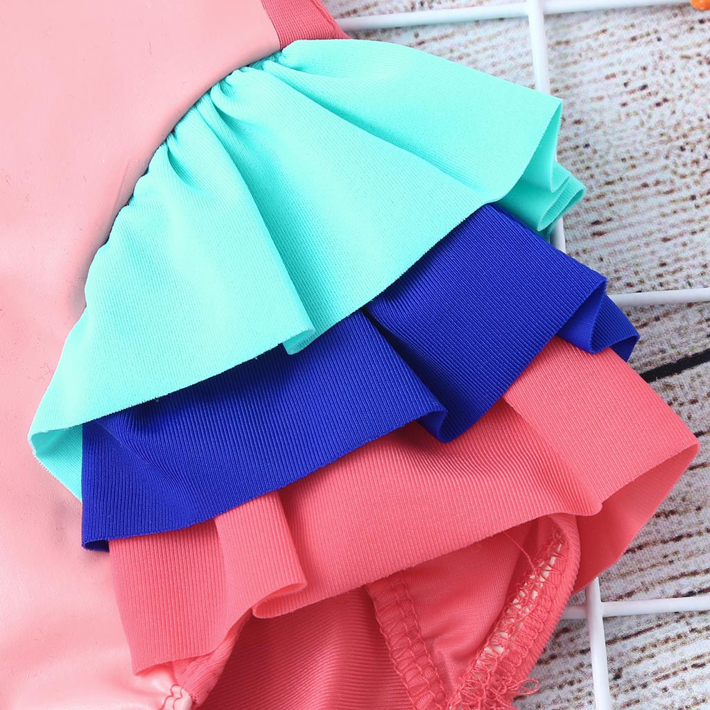 Girls Swimwear Kids Swimsuit Cute Cartoon Bird Baby Girl Bathing Suit One Pieces Bikini Swim Wear For Children Beachwear