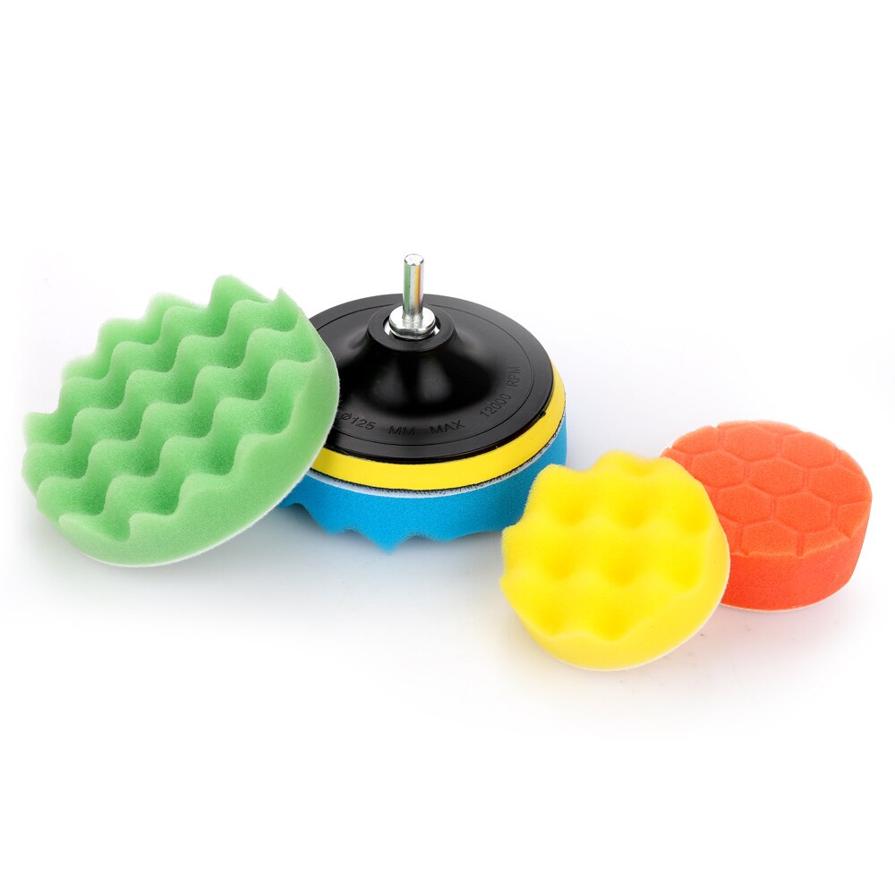 39 Stks/set Buffing Spons Polijsten Pad Auto Polijstmachine Boor Adapter Waxen Set Verwijderen Krassen Auto Cleaning Tools Accessoires