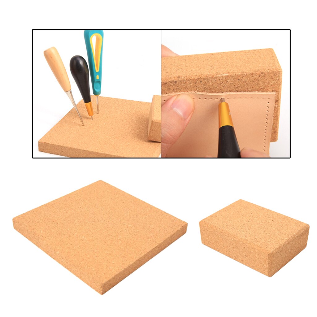 Cork Tiles, Cork Sheet Suitable for Storing Leather Tools Such As
