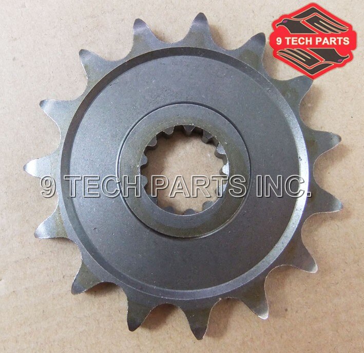 Gn250 sp250 sp350 sp400 sp500 modifiserte deler fremre tannhjul motorhjul 15t 16t 17t 27511-32401